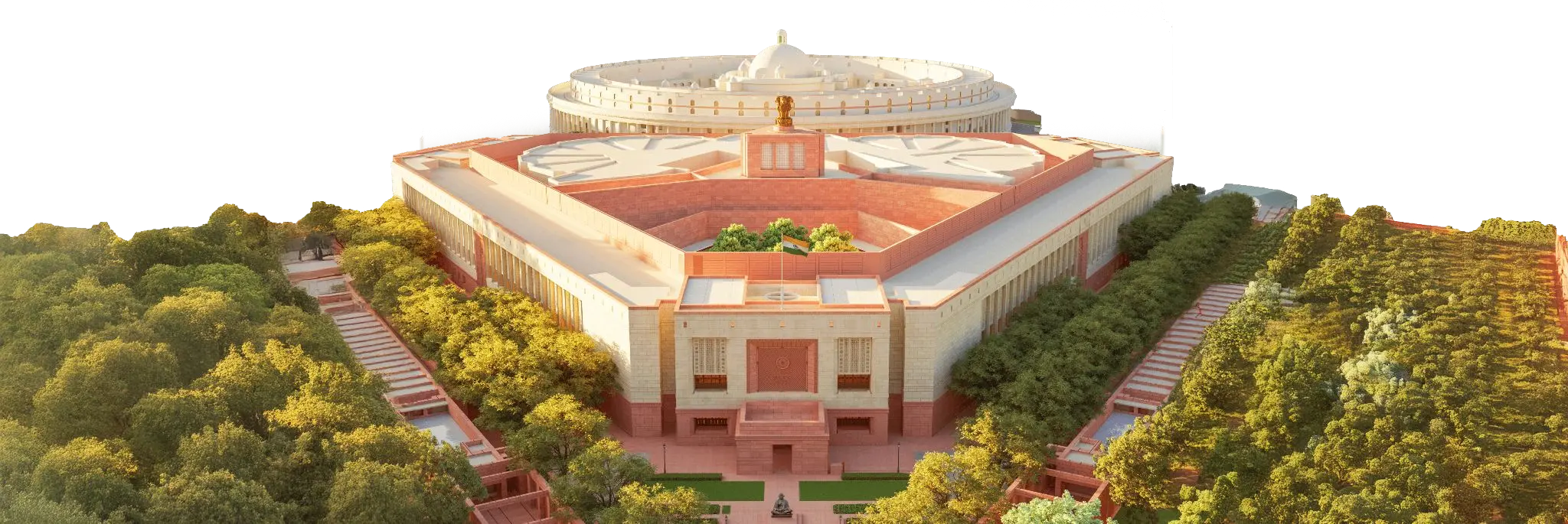 India's Parliament building
